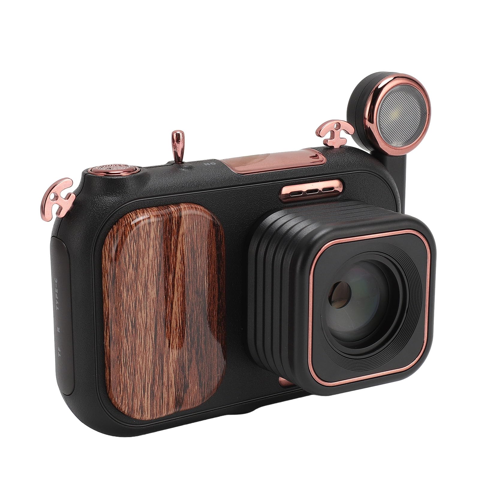 Photo 1 of Goshyda Retro Digital Camera, 50X Digital Zoom 96MP Wi Fi UHD Digital Camera with Full Color Night Vision and Star Effect, 3.5inch Screen, Built in 64G, for Travel