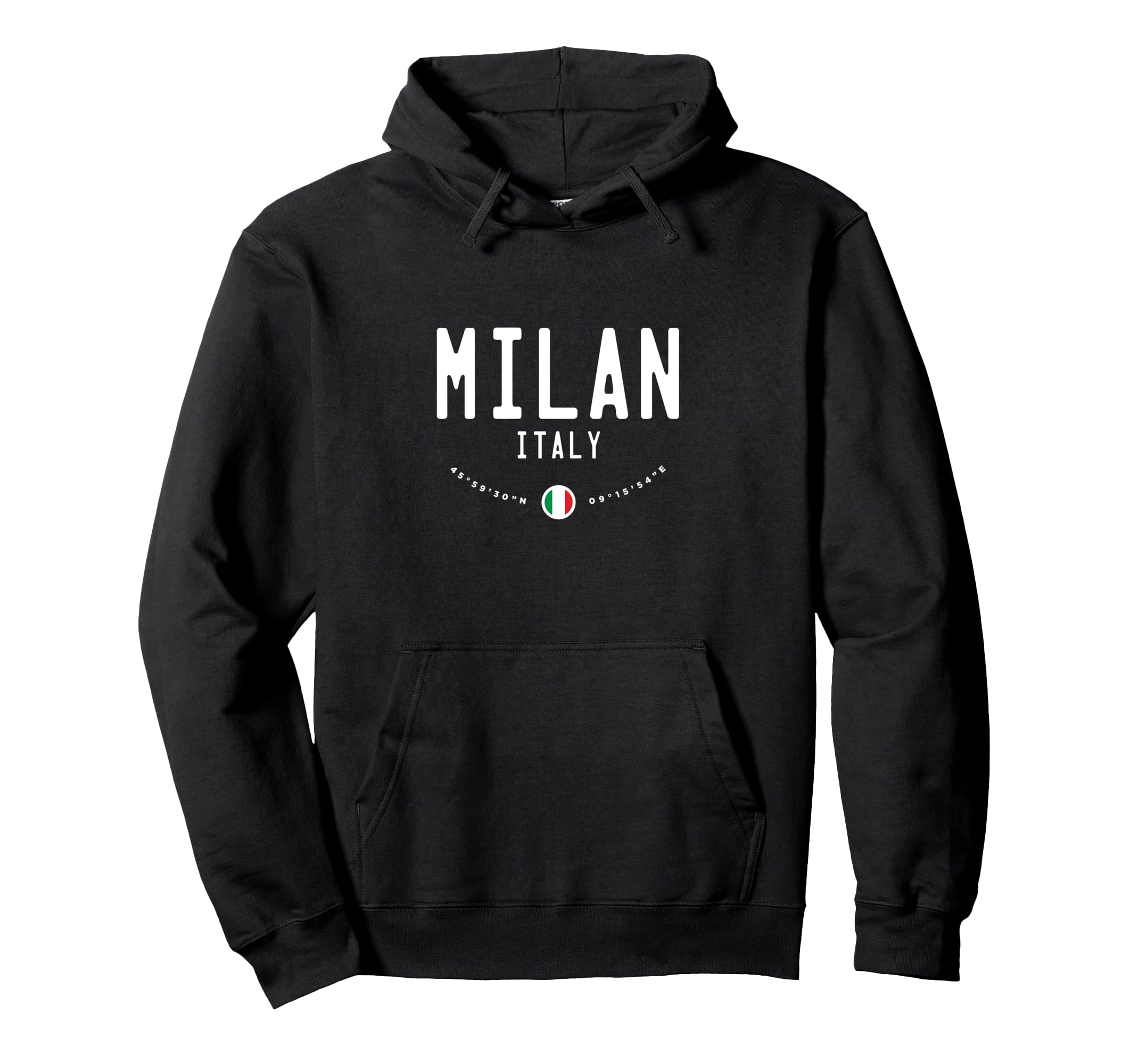 Milan Italy Pullover Hoodie