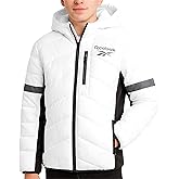 Reebok Boys Puffer Jacket - Heavyweight Quilted Wind & Water Resistant Boys Winter Coat - Insulated Bubble Kids Winter Jacket