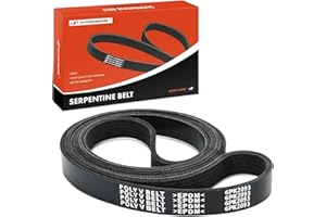 A-Premium Engine Serpentine Drive Belt Compatible with Honda Civic 2012-2015 & Acura ILX 2013-2015, 1.8L 2.0L - Replace 31110