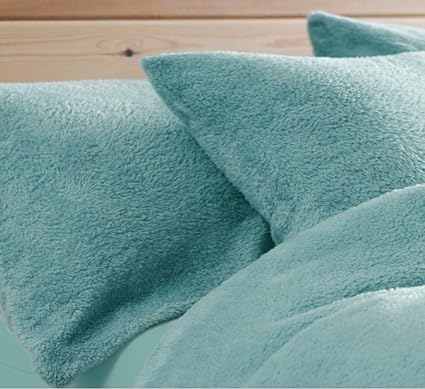 Hendem Tradings Teddy Bear Pair Pillowcases Warm Cosy Plush