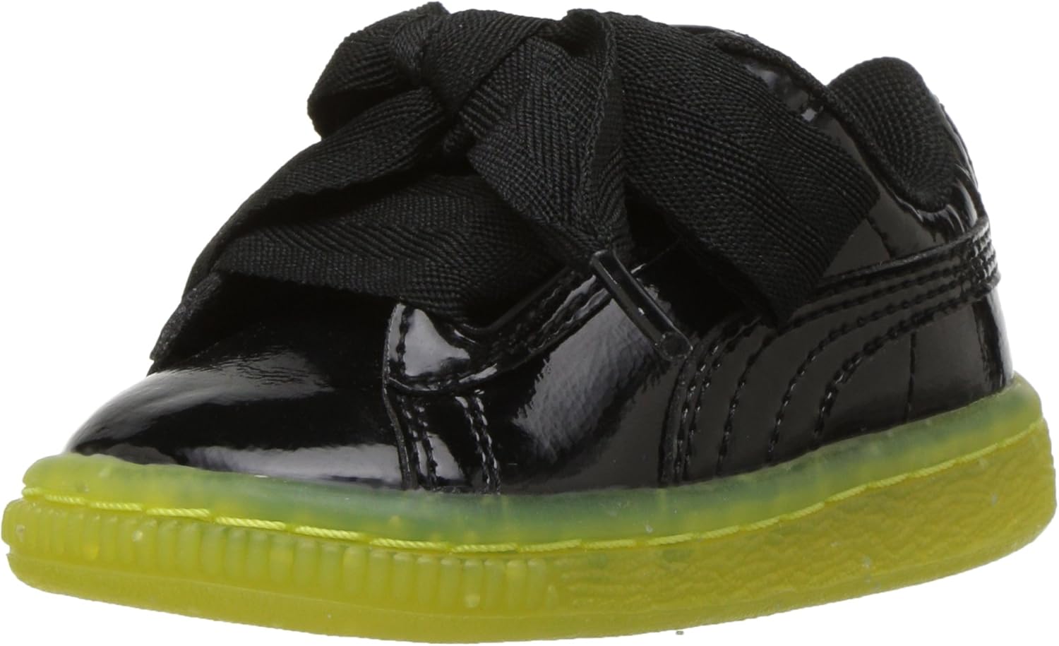 puma basket heart purple