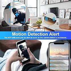 Spy Focus Camera Wireless Mini Hidden Camera, 1080p