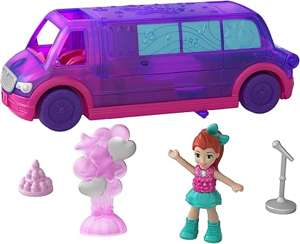 polly pocket purple car