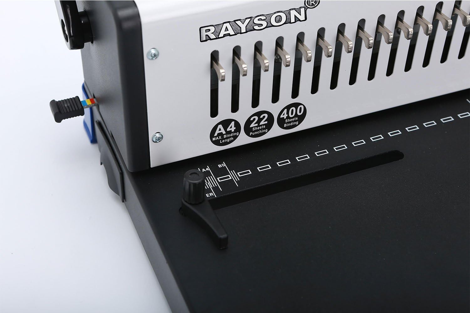 Rayson SD-220B Binding Machine, 21 Holes Comb Binding Machine, Max. Punch 20 Sheets & Binding 400 Sheets : Office Products