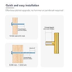 10 Pack 2 Inch Length Kitchen Cabinet Handles with