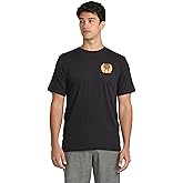 Volcom Men's Dactyl Heather Short Sleeve T-shirt - Soft Cotton Blend Crewneck Tee, Lightweight & Breathable Casual Fit