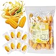 Natural Corn Flavored Gummy Candy Snack, Vegan, Super Juicy with 70% Real Juice Content, No Artificial Flavors or Dyes, Allergy Friendly, Soft & Chewy Gummi Candy Individually Wrapped 1LB Pack Bulk