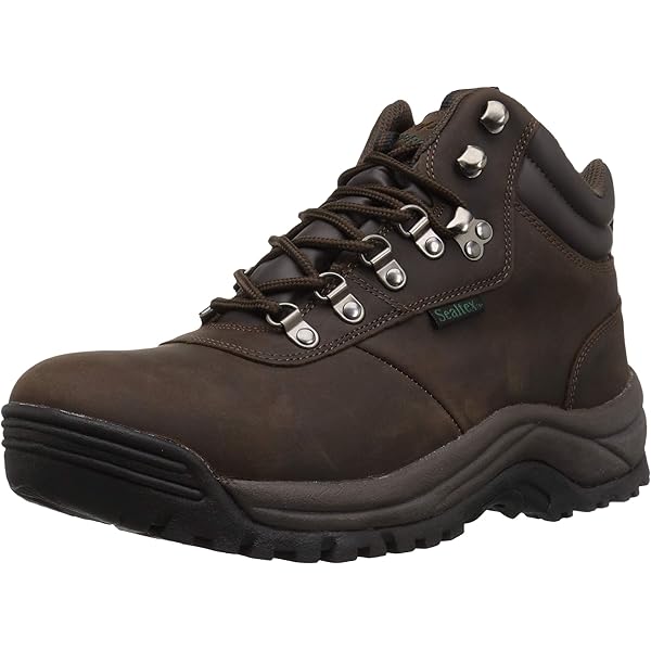 Bottine mi-haute imperméable à lacets Radford pour homme en orange