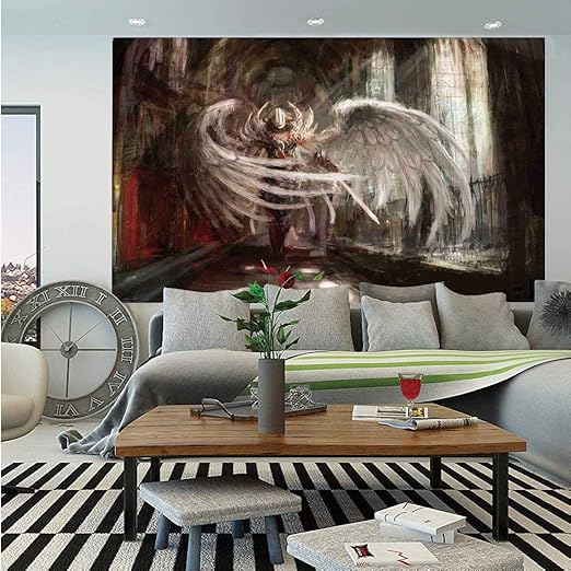 Amazon Com Fantasy Decor Huge Photo Wall Mural Cyborg Angel Girl