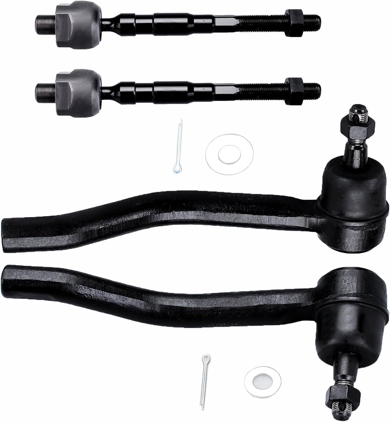 ECCPP Inner Outer Tie Rod End for 20072012 Nissan Altima