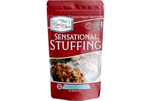 Mom's Place Gluten-Free, Egg Free & Dairy Free Sensational Stuffing Mix, Quick & Easy to Make, Vegan, Nut Free & Soy Free, 8.5 oz.