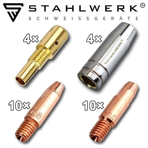 Pistolet de soudage AKOZON MB15 blindé au gaz MIG/MAG 3m - Connecteur