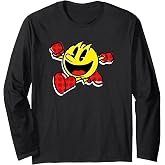 【PAC-MAN】PAC-MAN Video Pop 001 Long Sleeve T-Shirt