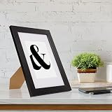 Fabian Clarke London A4 Black Wooden Picture Frame with White Mount view 5