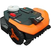 WORX Robot Lawn Mower for 1/2 Acre, No Perimeter Wire, WR320 | Landroid Vision Cloud with AI Obstacle Avoidance, RTK Cloud Navigation, Auto Mapping, App Control, 30% Slope