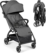Ickle Bubba Aries Autofold Stroller Graphite Grey Ultra Lightweight 6.1kg