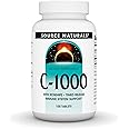 Source Naturals C-1000, With Rose Hips 1000 mg For Immune System Support - 100 Time Release Tablets