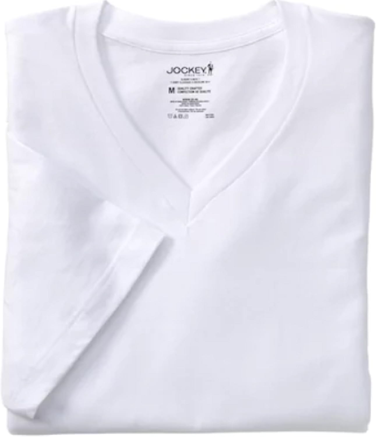 jockey slim stretch v neck
