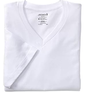 jockey slim fit stretch v neck 6 pack