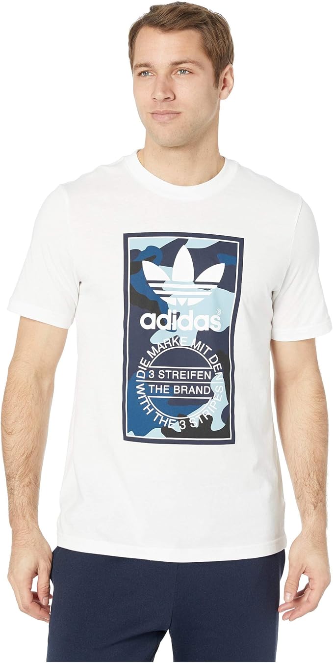 Amazon Adidas アディダス メンズタンクトップ Tシャツ Camo Tee White L 並行輸入品 フィットネス トレーニング シャツ 通販