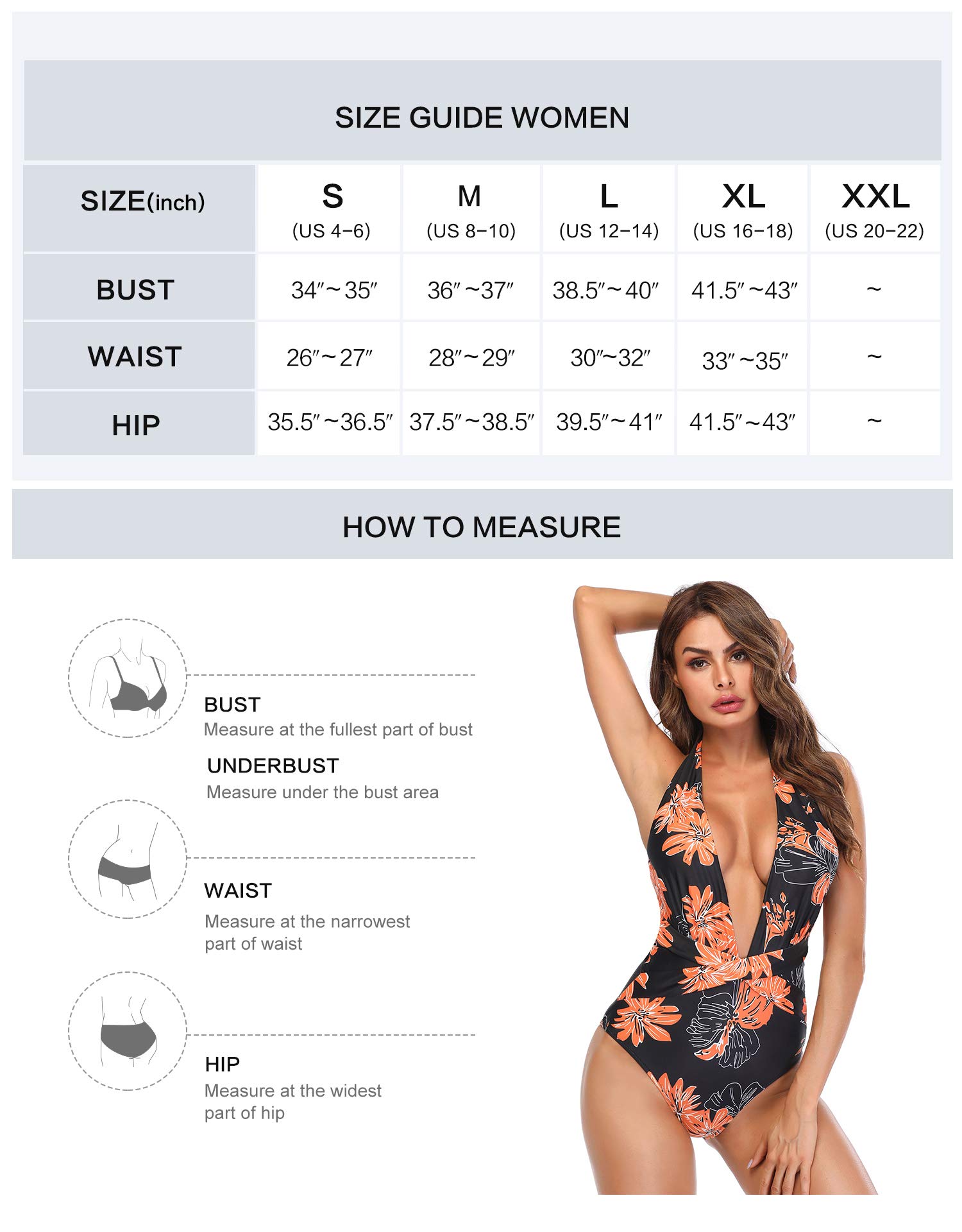 Vibesicily V Neck One Piece Swimsuit, Sexy Halter High Waisted Swimsuit Criss Cross Monokini Bathing Suits for Women