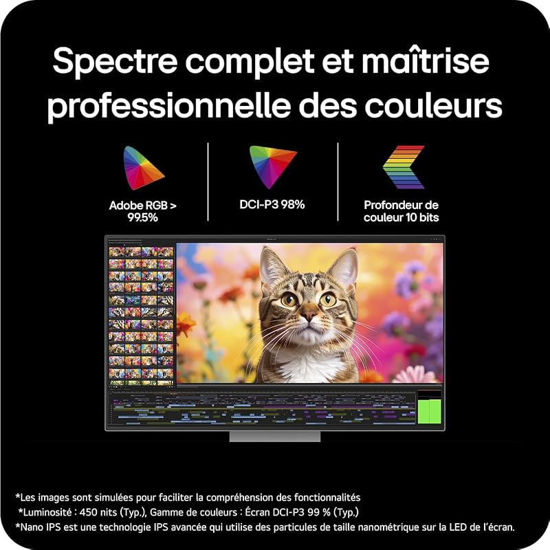 Ultrafine Evo | Écran Graphisme IPS 32" 6K | 450cd/m² Thunderbolt™ 5