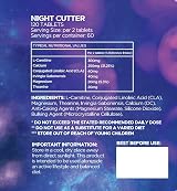 Protein Core Night Cutter Fat Burner Tablets UK Made 2 Months Supply view 2