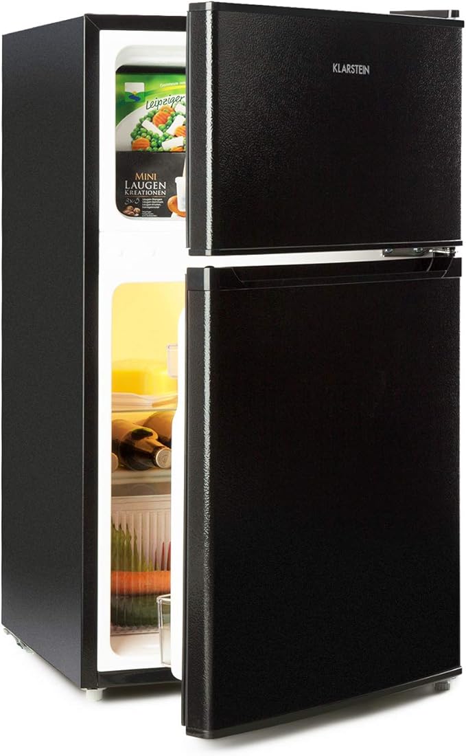 Klarstein Big Daddy Cool FridgeFreezer FreeStanding, 87 L Total