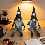 Maritown Coffee Gonks Decor 2Pcs Handmade Gnome for Home Kitchen Office view 4