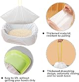 CIOKIT Cat Litter Tray Liners 30Pcs Drawstring Heavy Duty 45x79cm Leak Proof view 6