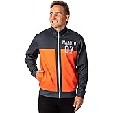 Bioworld Naruto Shippuden Mens' Uzumaki Symbol Team 07 Costume Jacket