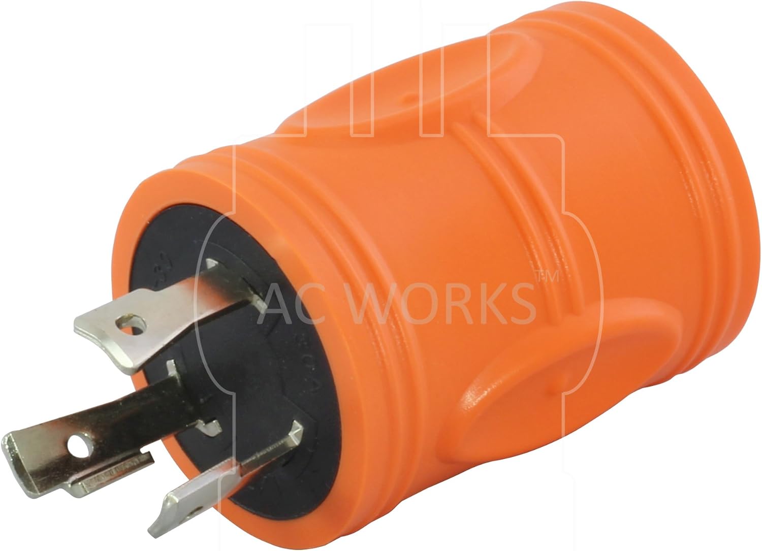 AC WORKS Shore Power Adapters (L5-30 30A Locking to 15/20A Household) : Sports & Outdoors