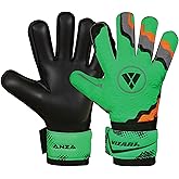 Vizari Soccer Goalkeeper Gloves – Pro Goalie Gloves for Kids, Youth & Adults | Fingersave Protection | Durable Grip | All-Weather Soccer Gloves for Goalkeepers