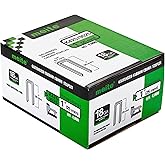 meite 18 Gauge 1/4-Inch Narrow Crown Staples, 1-Inch Length Heavy Duty Galvanized Upholstery Staples for Electric or Pneumati