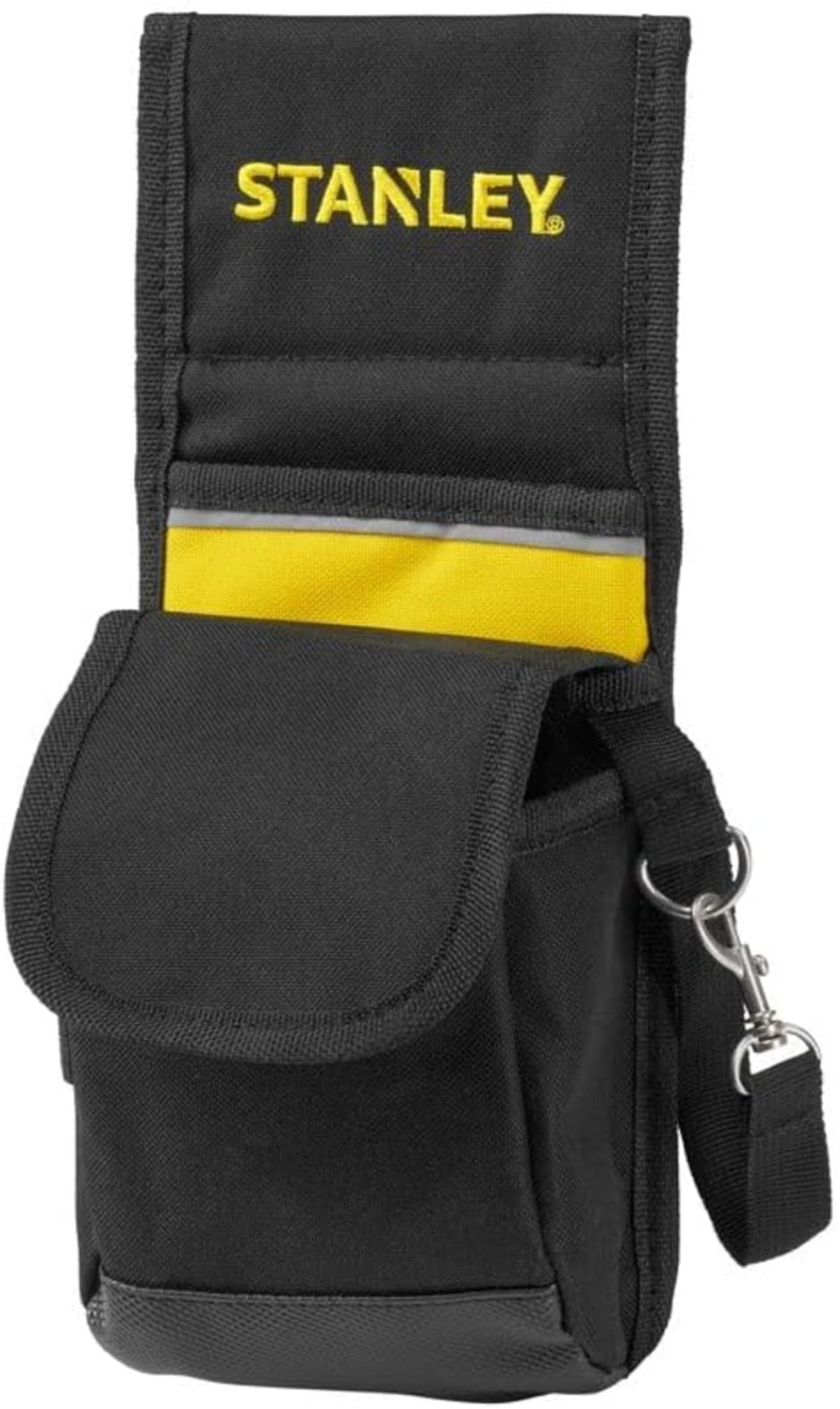 STANLEY Tool Sheath Pouch with Velcro Closure, Multi-Pocket Storage Organiser for Tools and Small Parts, 1-93-329