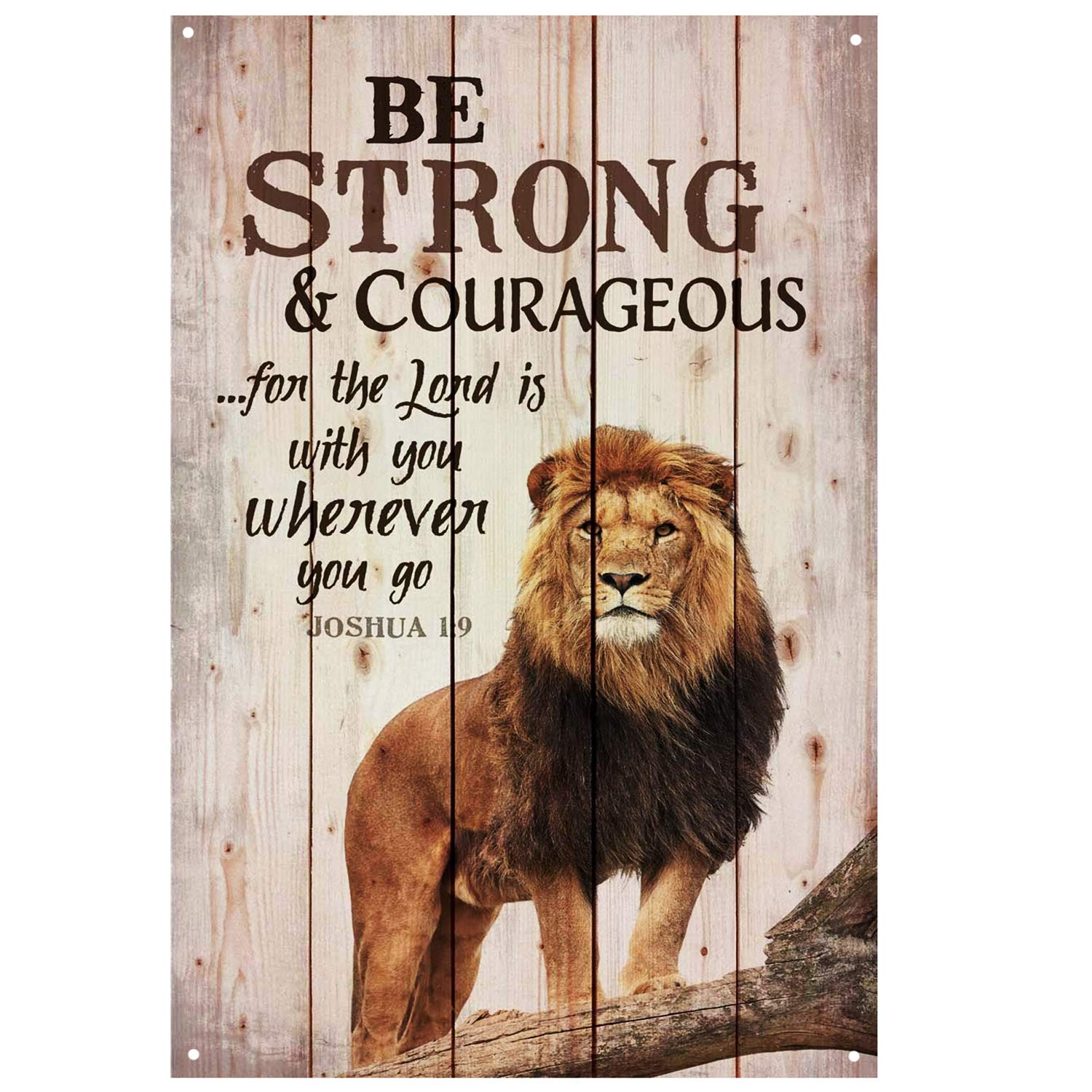 be strong be courageous do not be afraid