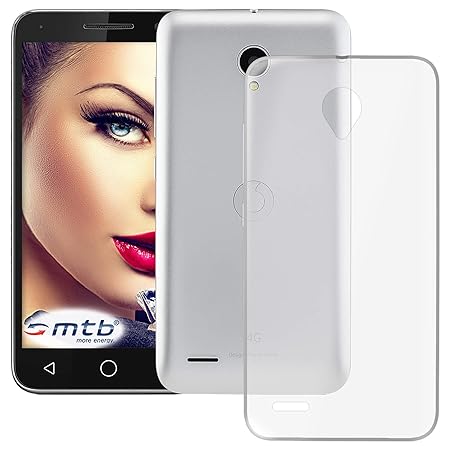 mtb more energy® Schutz-Hülle Clear & Slim für Vodafone Smart prime 6 (5.0'') | transparent | flexibel | TPU Silikon Case Cov