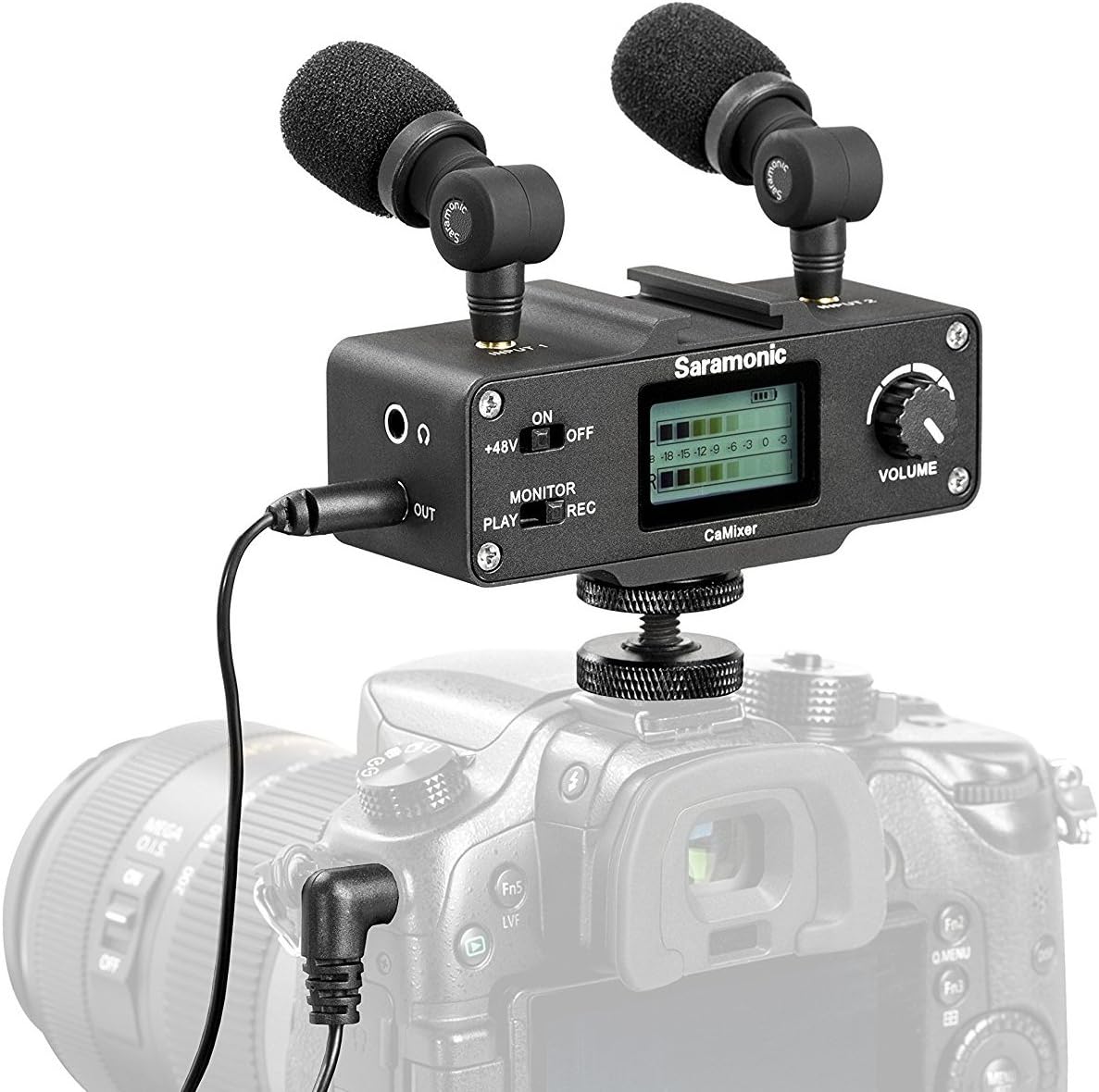 Saramonic CaMixer Mikrofon Kit mit Dual Stereo Kondensatormikrofonen