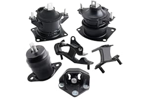 GDYDI Engine Motor and Transmission Mount Kit Set of 6 Compatible with 2003/2004/2005/2006/2007 Ho~n~da Accord LX EX SE 3.0L Automatic Trans, Replaces# A4527HY A4526HY A4525 A4544 A4517 A4524
