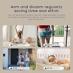 PGST Wireless Home Security System,DIY 4G/WiFi