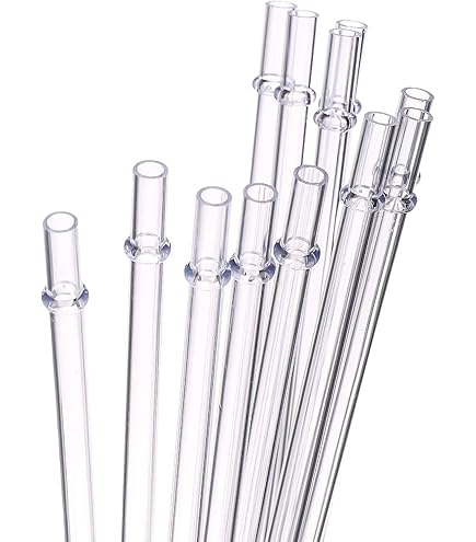 Pajitas Ecológicas Para Uso Diario Pajitas Reutilizables Dakoufish De 12 Colores - 8 Pulgadas Para Tarros Mason | Con Cepillo Limpiador | Sin BPA Y Más Gruesas Juego Pajitas Colores Con Cepillo