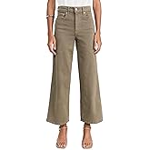 LE JEAN Women's Juliette Wide Leg Ankle Jeans
