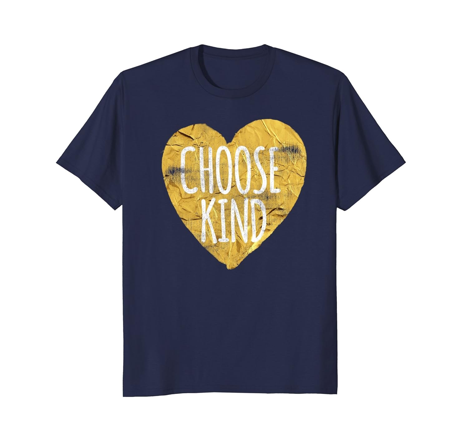 Choose Kind Gold Heart Kindness T Shirt Women Men Youthln Lntee