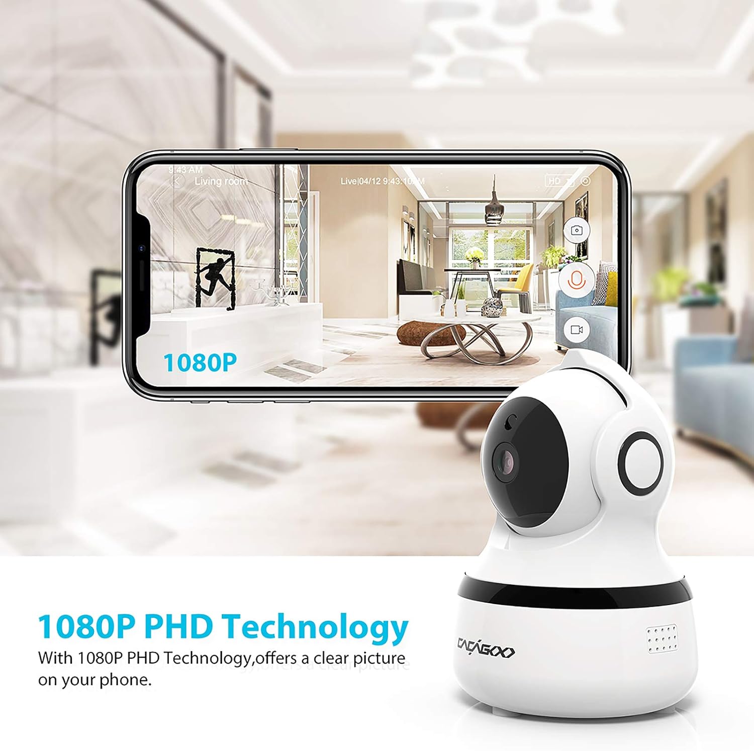 baby monitor cacagoo