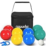 ropoda 90mm Bocce Ball Set, Lighter Bocce Ball for