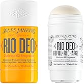 SOL DE JANEIRO Cheirosa 62 Rio Deo Aluminum-Free Deodorant with Refill Cartridge, Amazon Exclusive