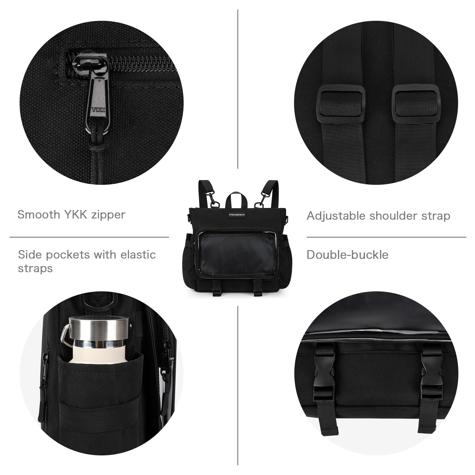 STEAMEDBUN Kawaii Backpack for School，Cute Backpack for Teen Girls，Aesthetic Ita backpack with Insert