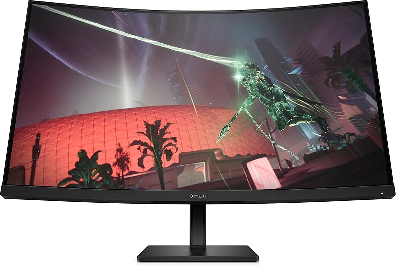 HP OMEN 32c Curved Gaming Monitor 31.5'' QHD 165Hz VA FreeSync HDR