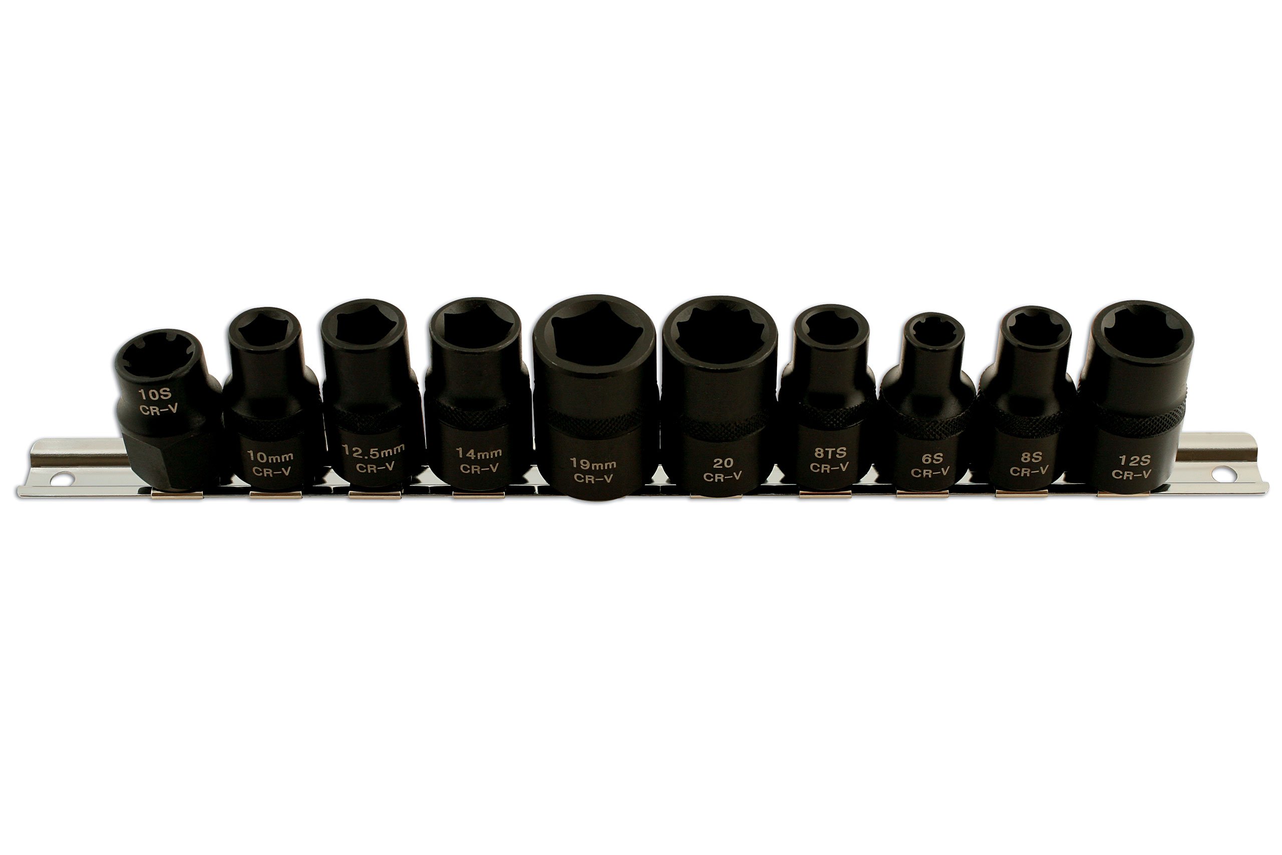 Laser 5498 Specialist Automotive Impact Socket Set 1/2"D 10pc
